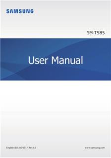 Samsung Galaxy Tab A10.1 manual. Smartphone Instructions.